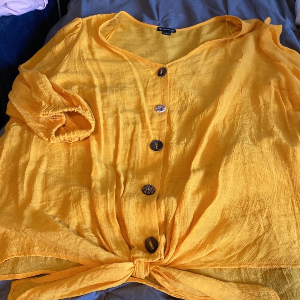 Yellow Blouse